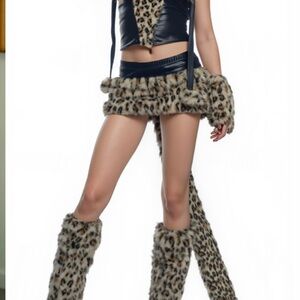 Leopard Print Costume Set